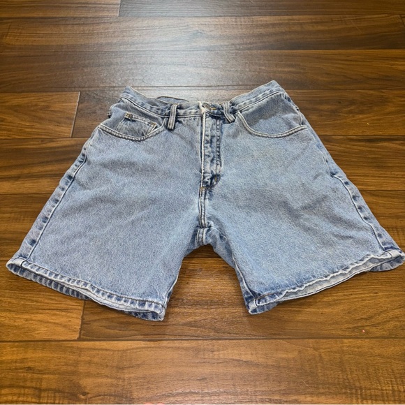 Vintage Guess Light Blue Jean Shorts for Men - Picture 1 of 7